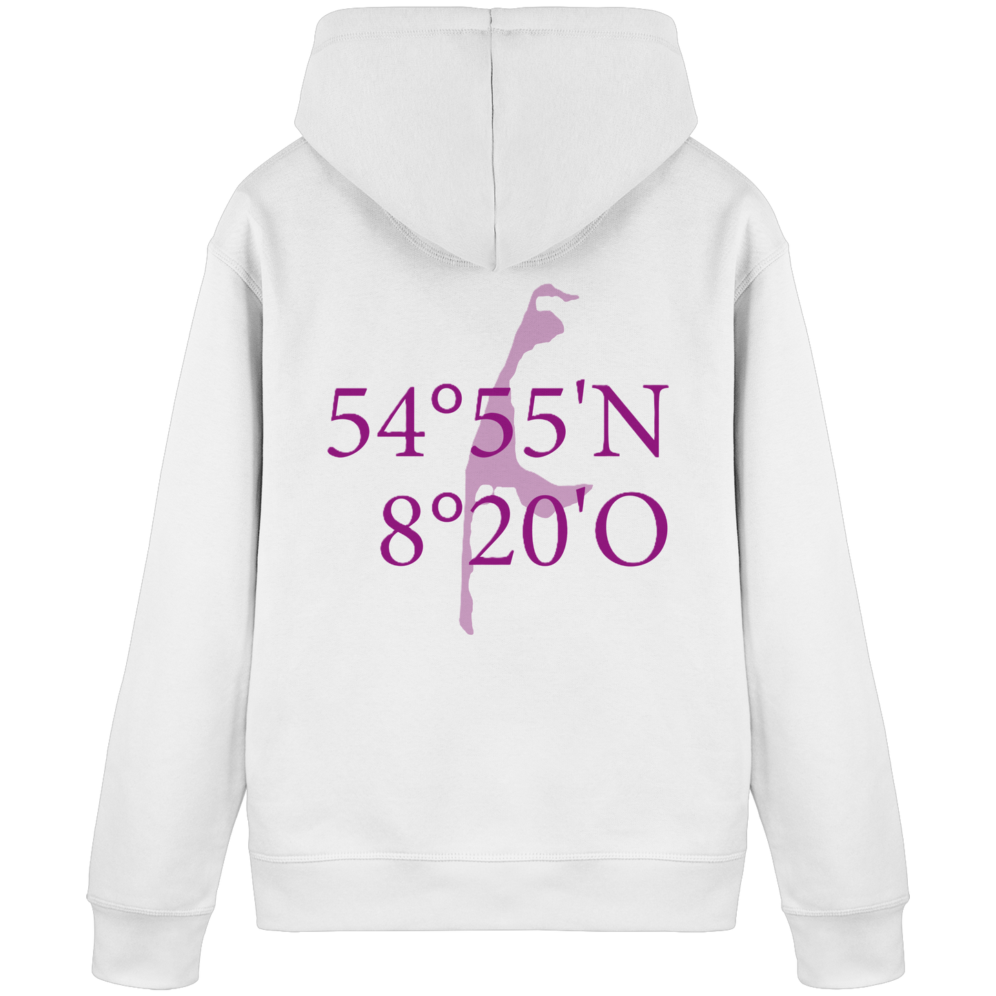 Deine Koordinaten - Basic Hoodie