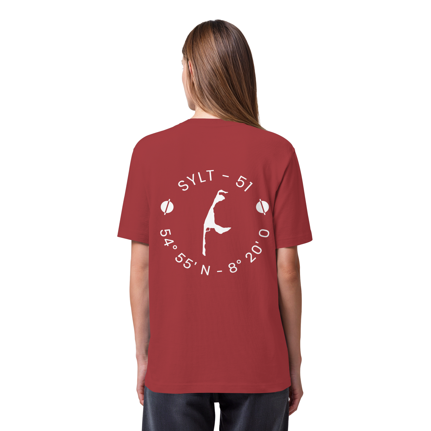 Sylter Heimathafen (rund-back) - Heavy T-Shirt
