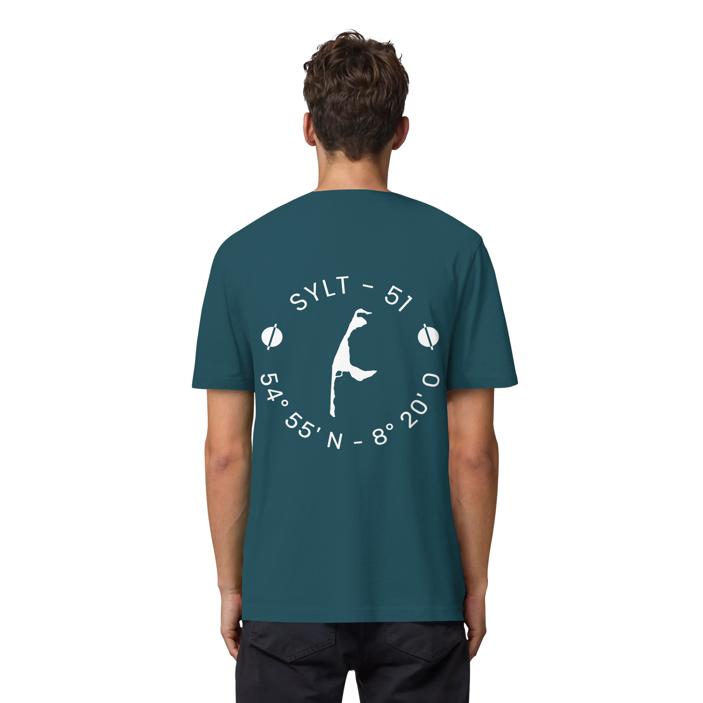 Sylter Heimathafen (rund-back) - Heavy T-Shirt