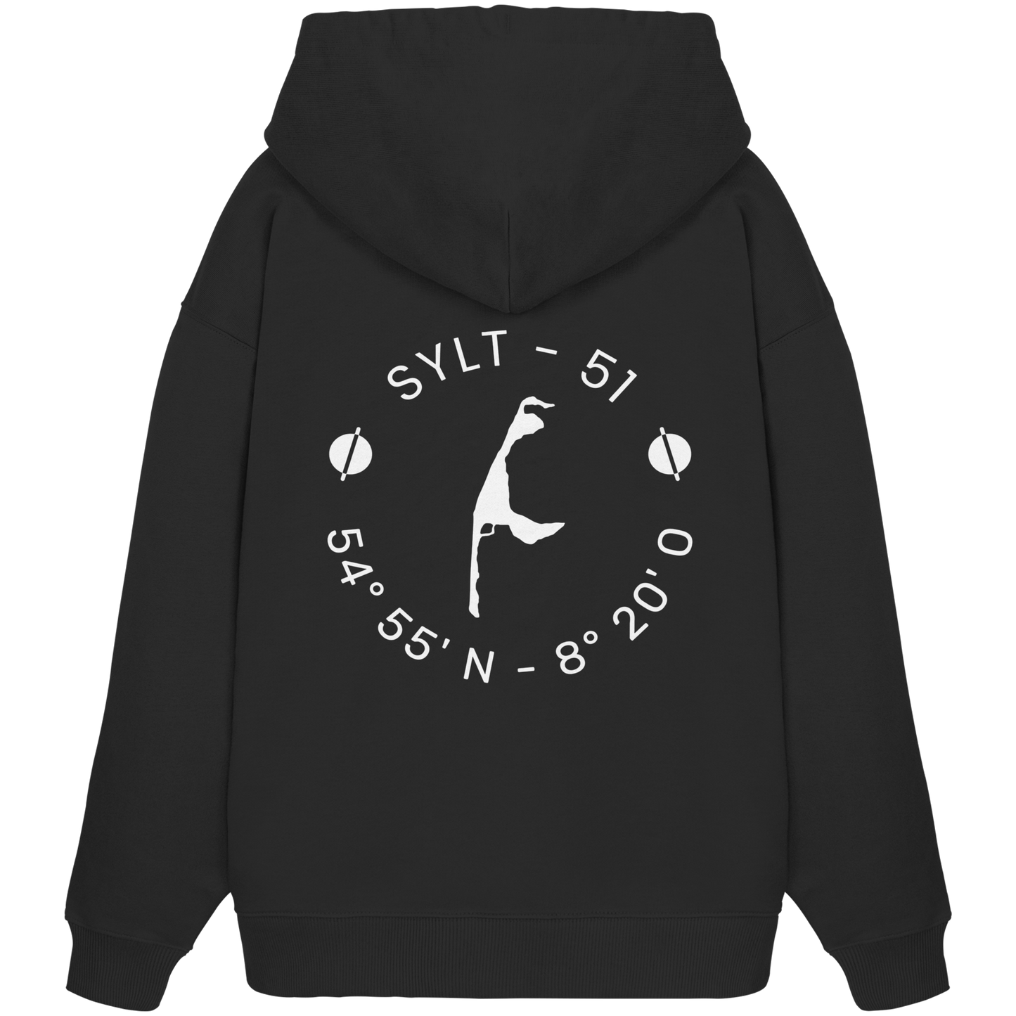 Sylter Heimathafen (rund-back) - Oversize Hoodie