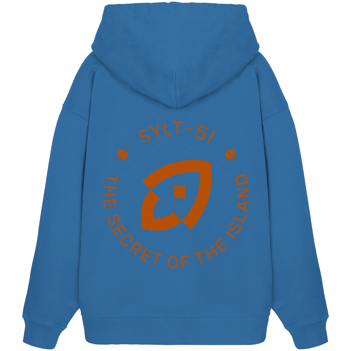 Oversize Hoodie orange (bis 3XL)
