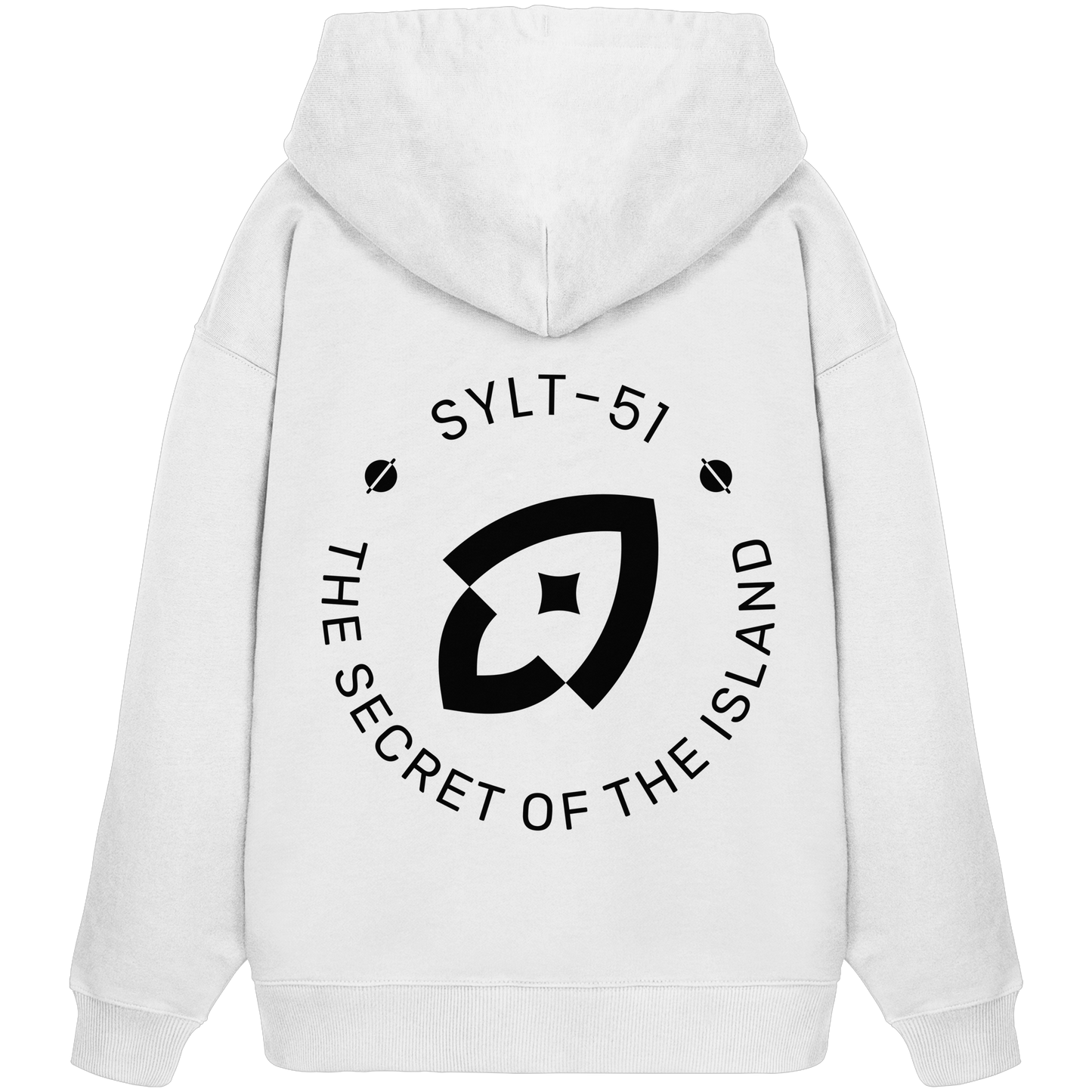 Oversize Hoodie Unicolor black