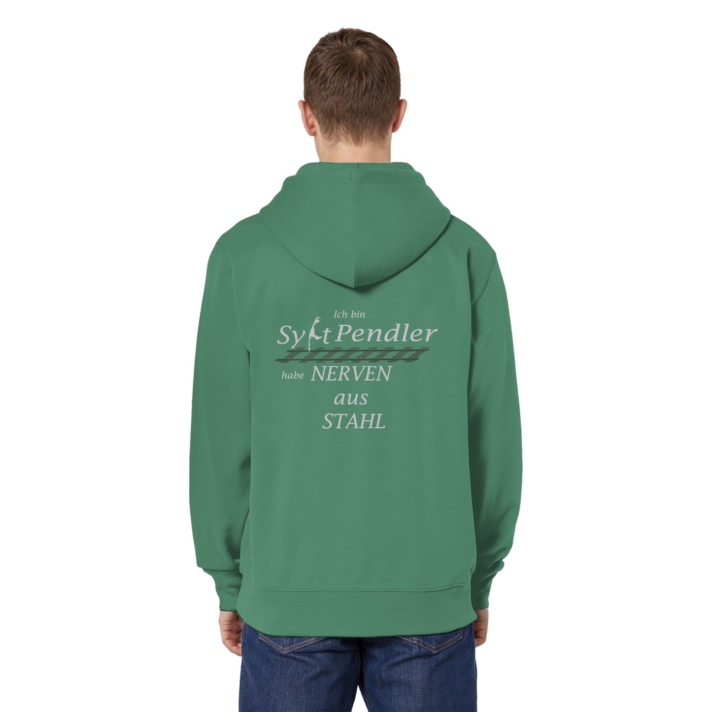 Der Sylt-Pendler ~ Relaxed Zipper (Motiv hinten)