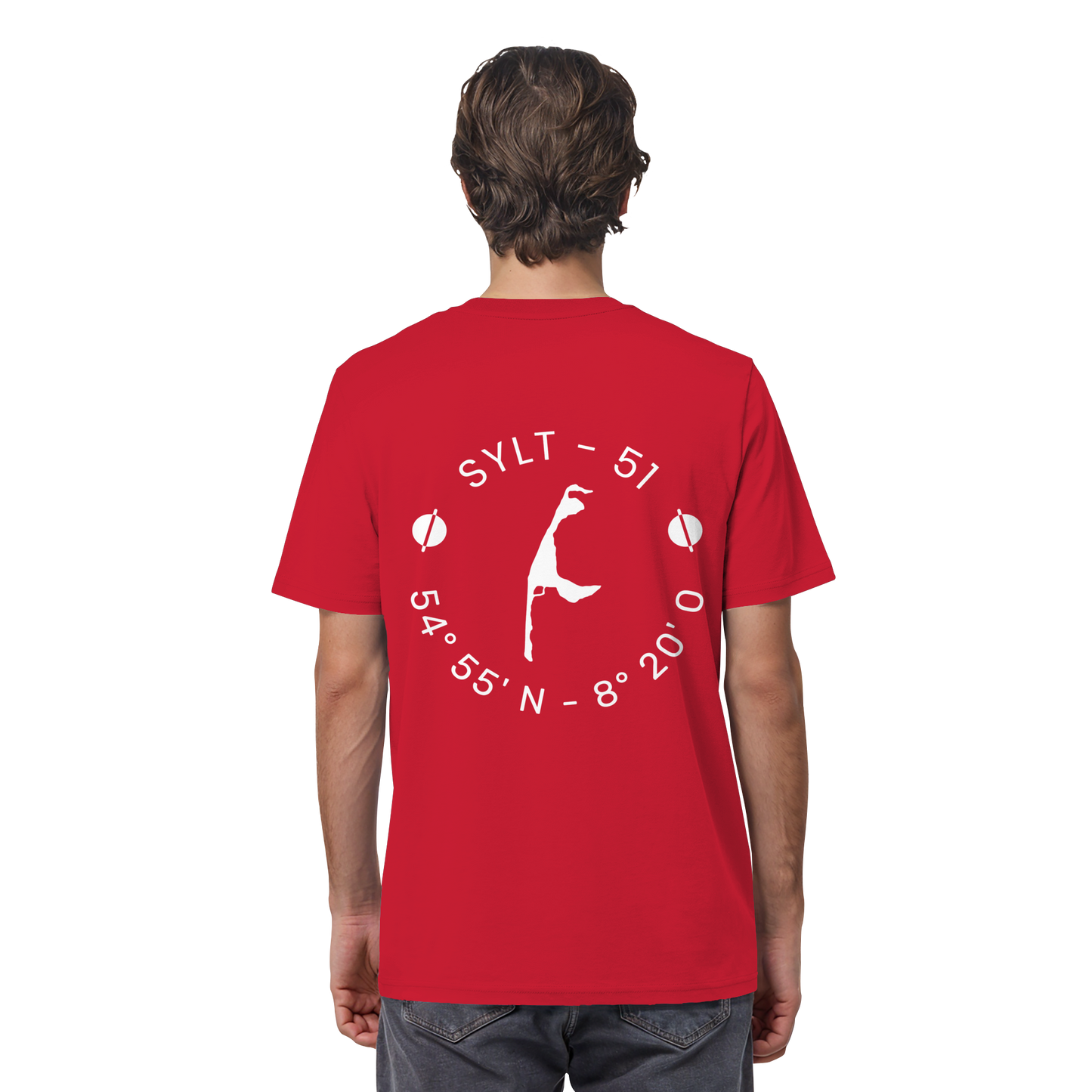 Sylter Heimathafen (rund-back) - Basic T-Shirt
