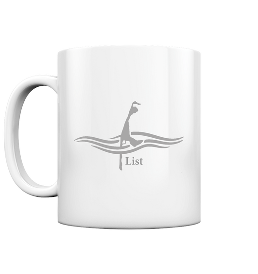 maritimes Sylt vom Meer umschlungen - Edition List - Tasse glossy