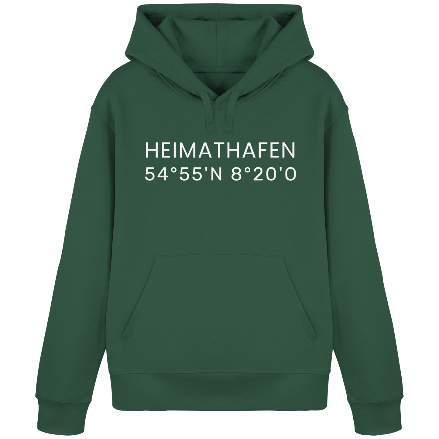 Heimat Sylt - deine Koordinate_Insel_only - Basic Hoodie