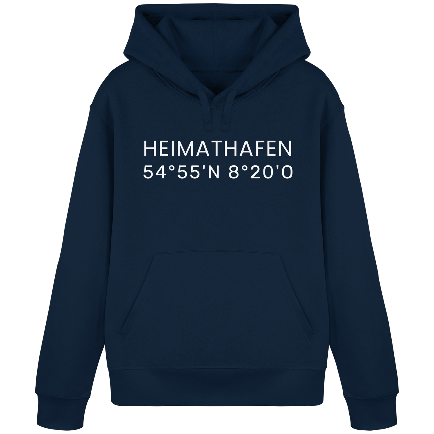 Heimat Sylt - deine Koordinate_Insel_only - Basic Hoodie