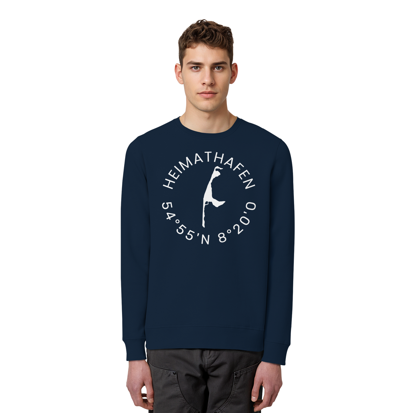 Deine Heimat, dein Hafen, dein Sylt - Basic Sweatshirt