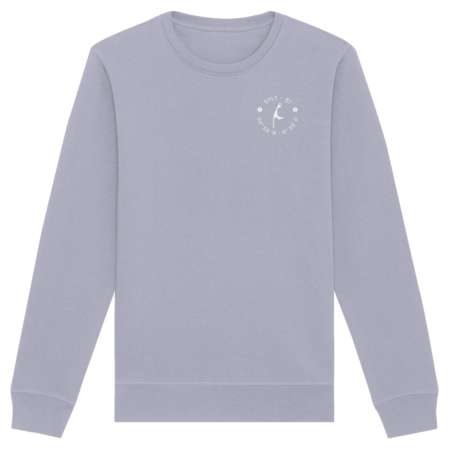 Sylt-51 Koordinate (small - front) - Basic Sweatshirt
