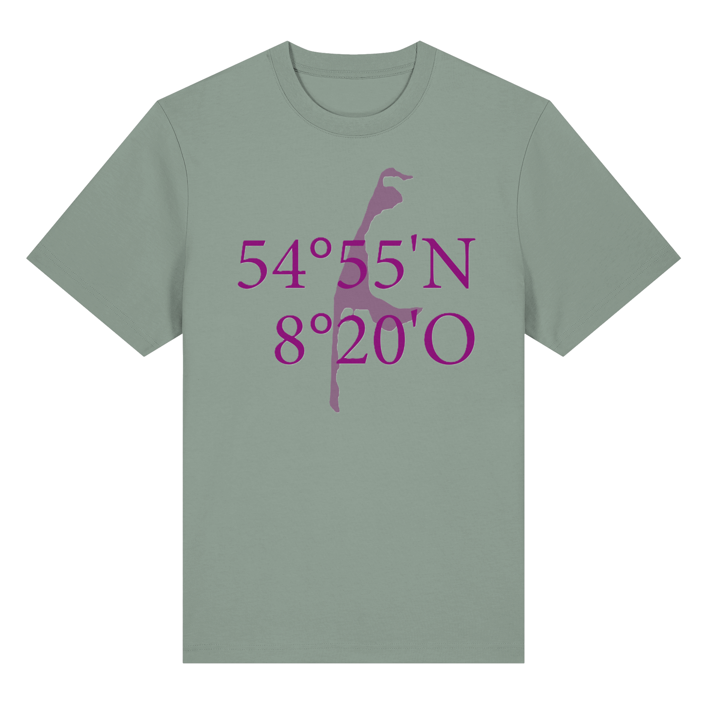 Deine Koordinaten - Organic T-Shirt