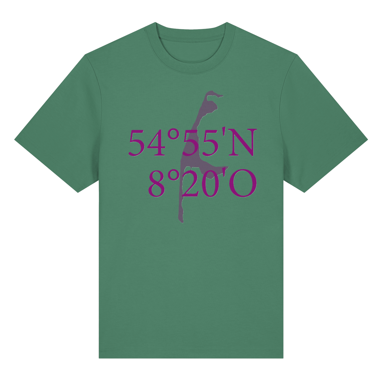 Deine Koordinaten - Organic T-Shirt