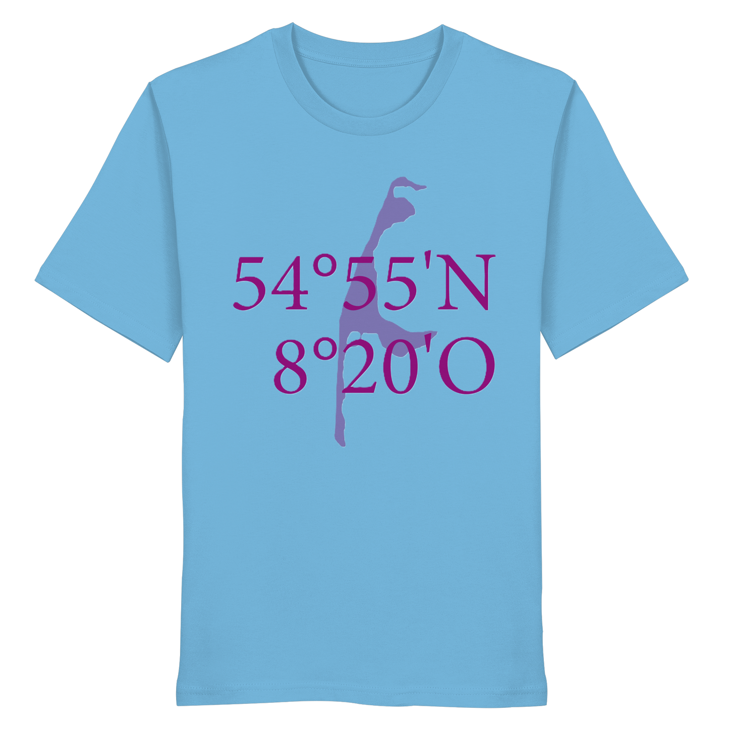 Deine Koordinaten - Basic Shirt