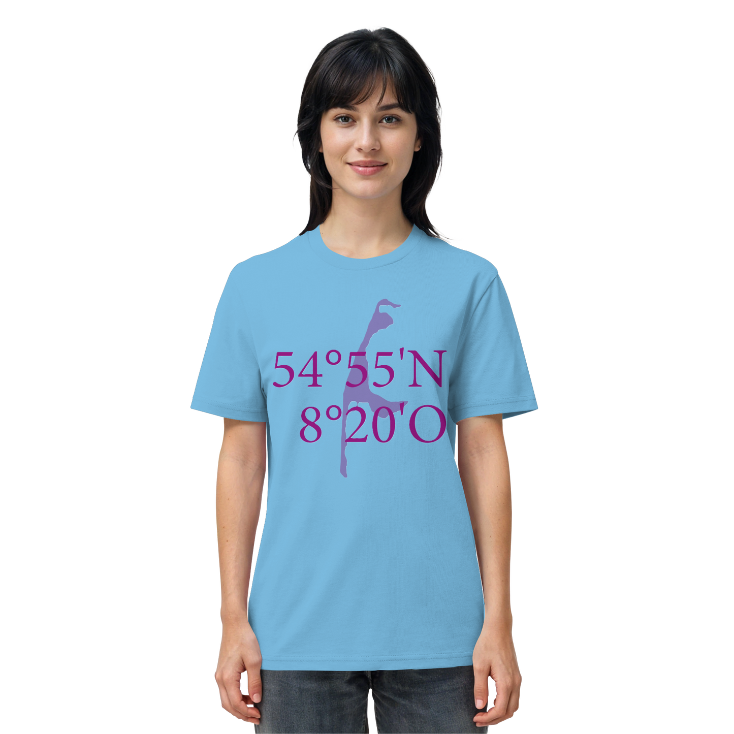 Deine Koordinaten - Basic Shirt