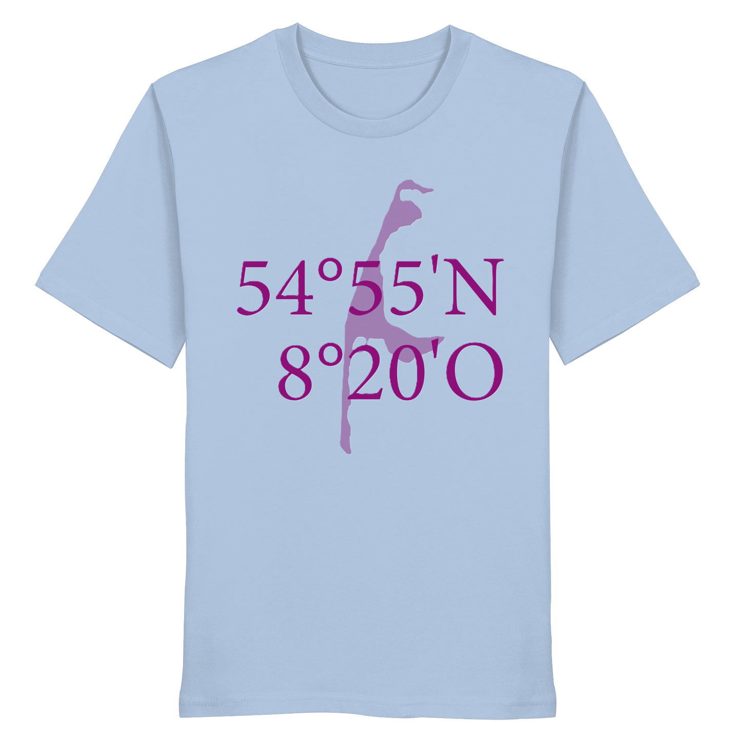 Deine Koordinaten - Basic Shirt