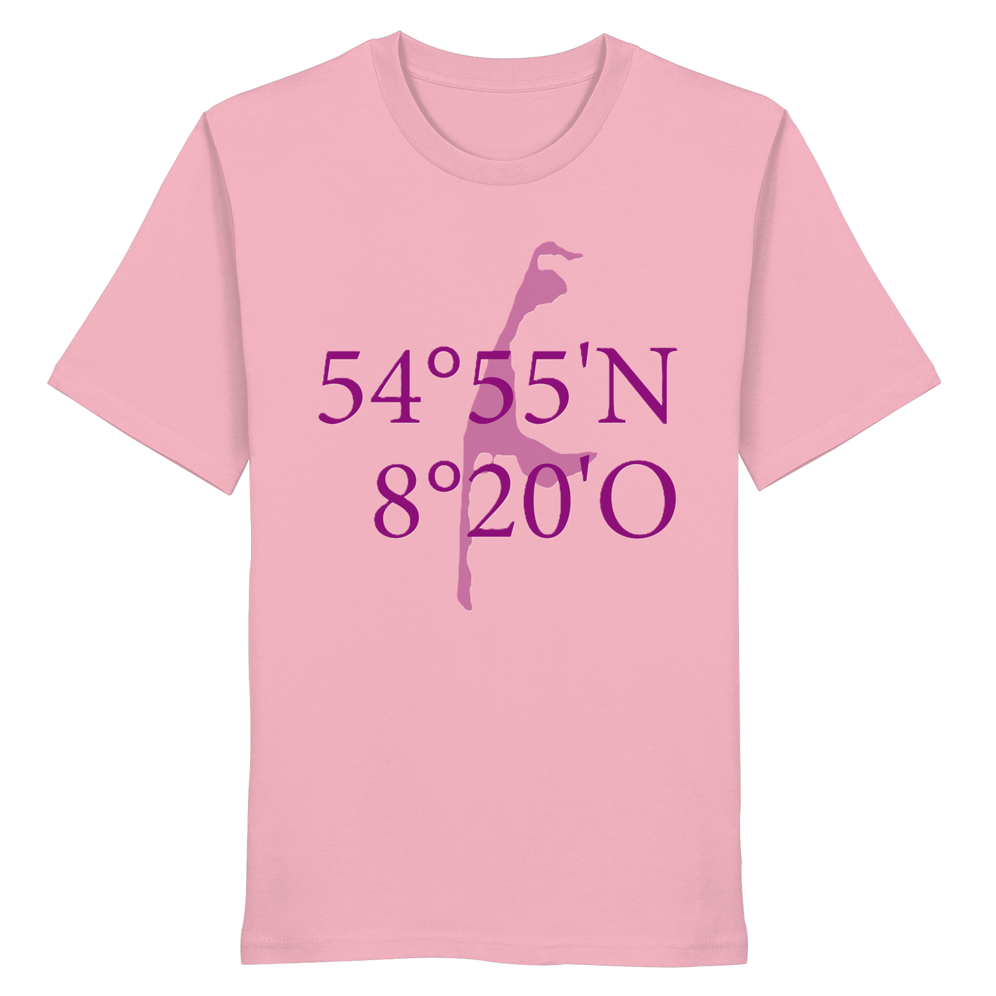 Deine Koordinaten - Basic Shirt