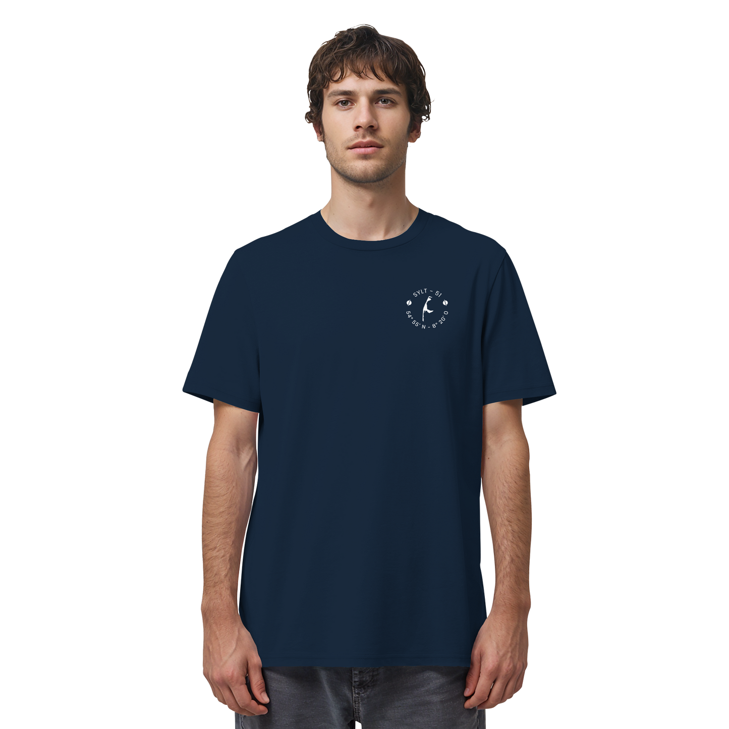Sylter Heimathafen (small front) - Basic Shirt