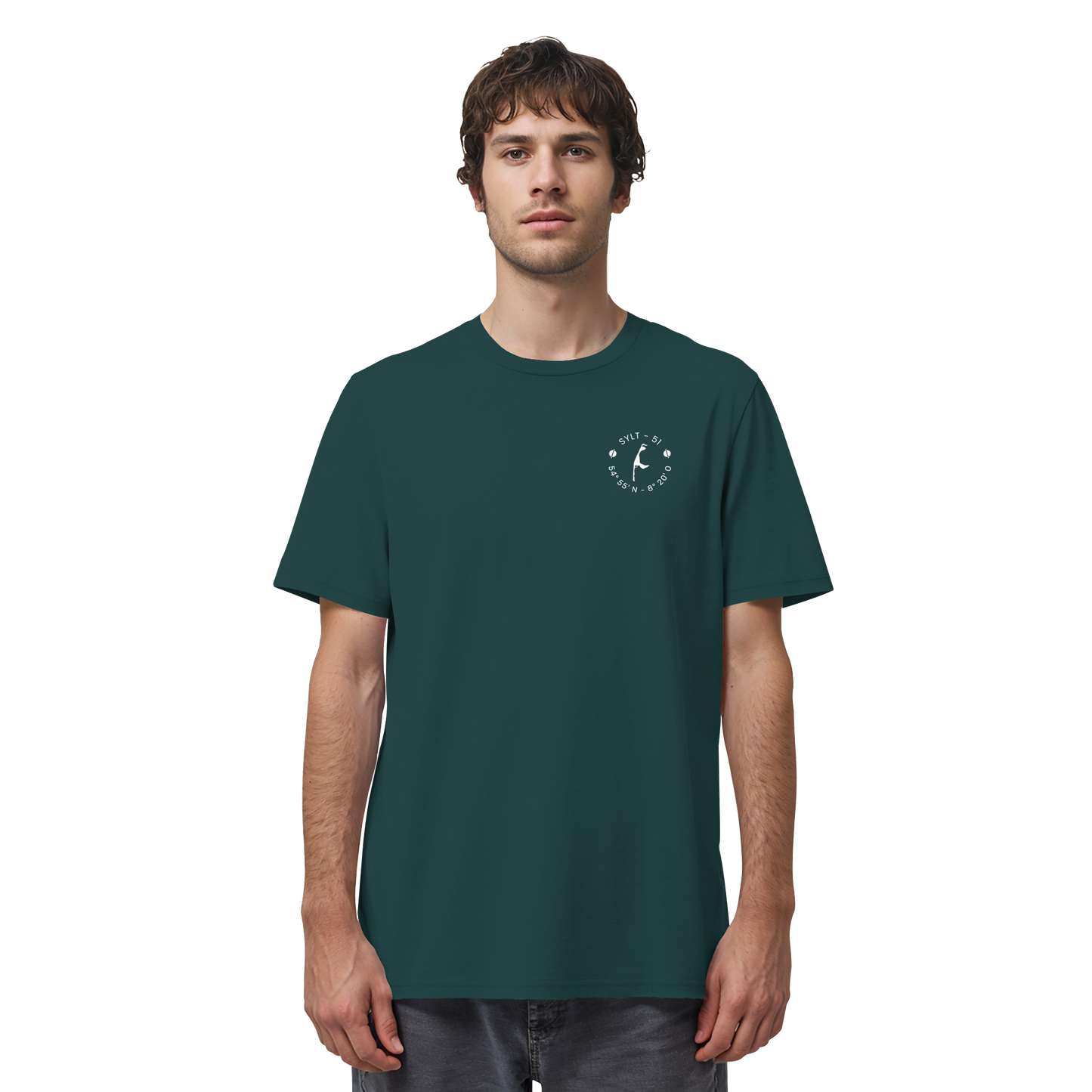 Sylter Heimathafen (small front) - Basic Shirt