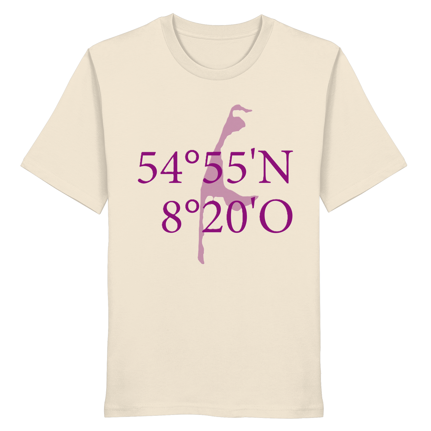 Deine Koordinaten - Basic Shirt