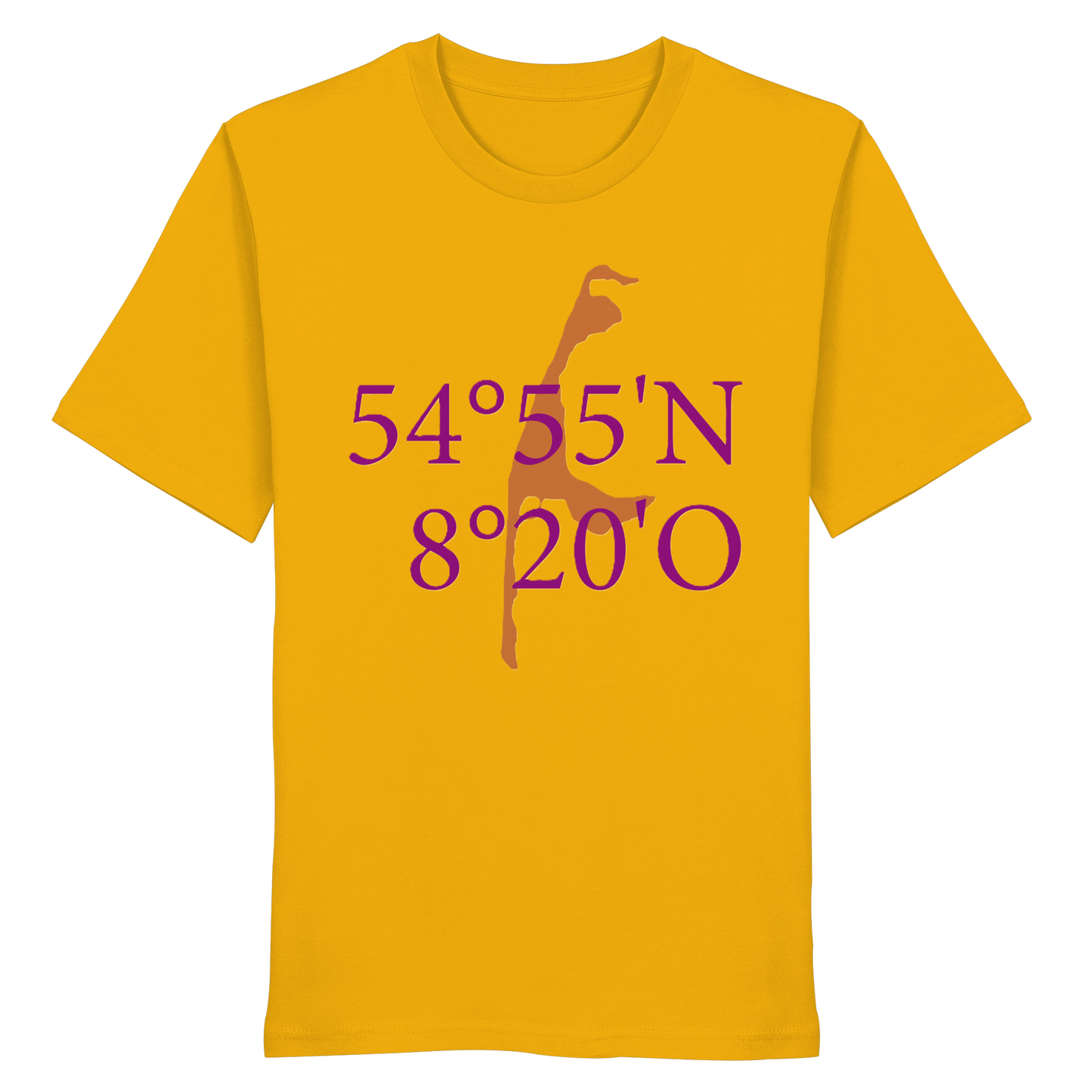 Deine Koordinaten - Basic Shirt