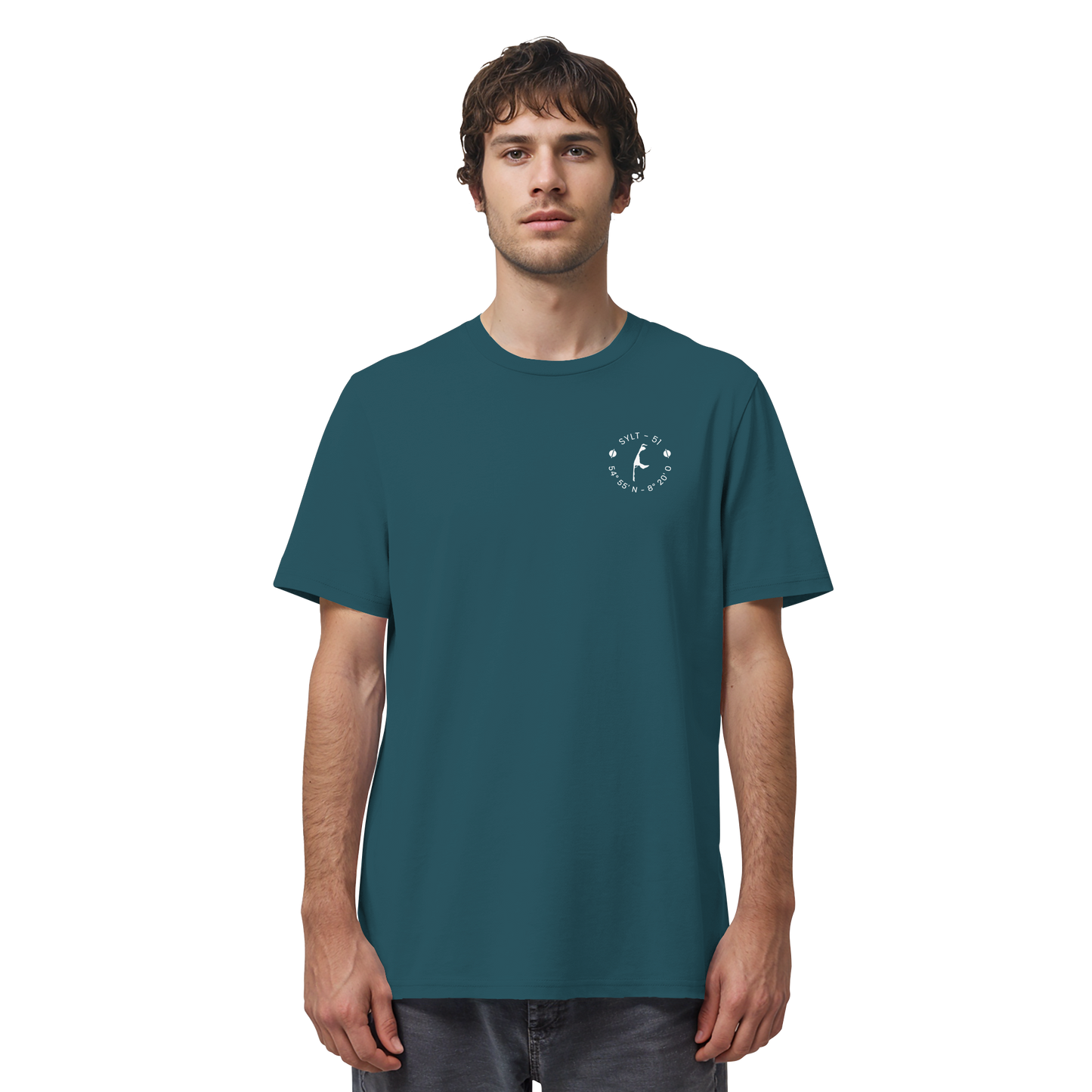 Sylter Heimathafen (small front) - Basic Shirt