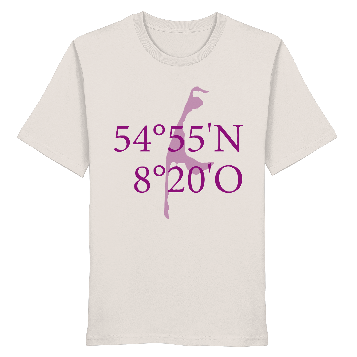 Deine Koordinaten - Basic Shirt
