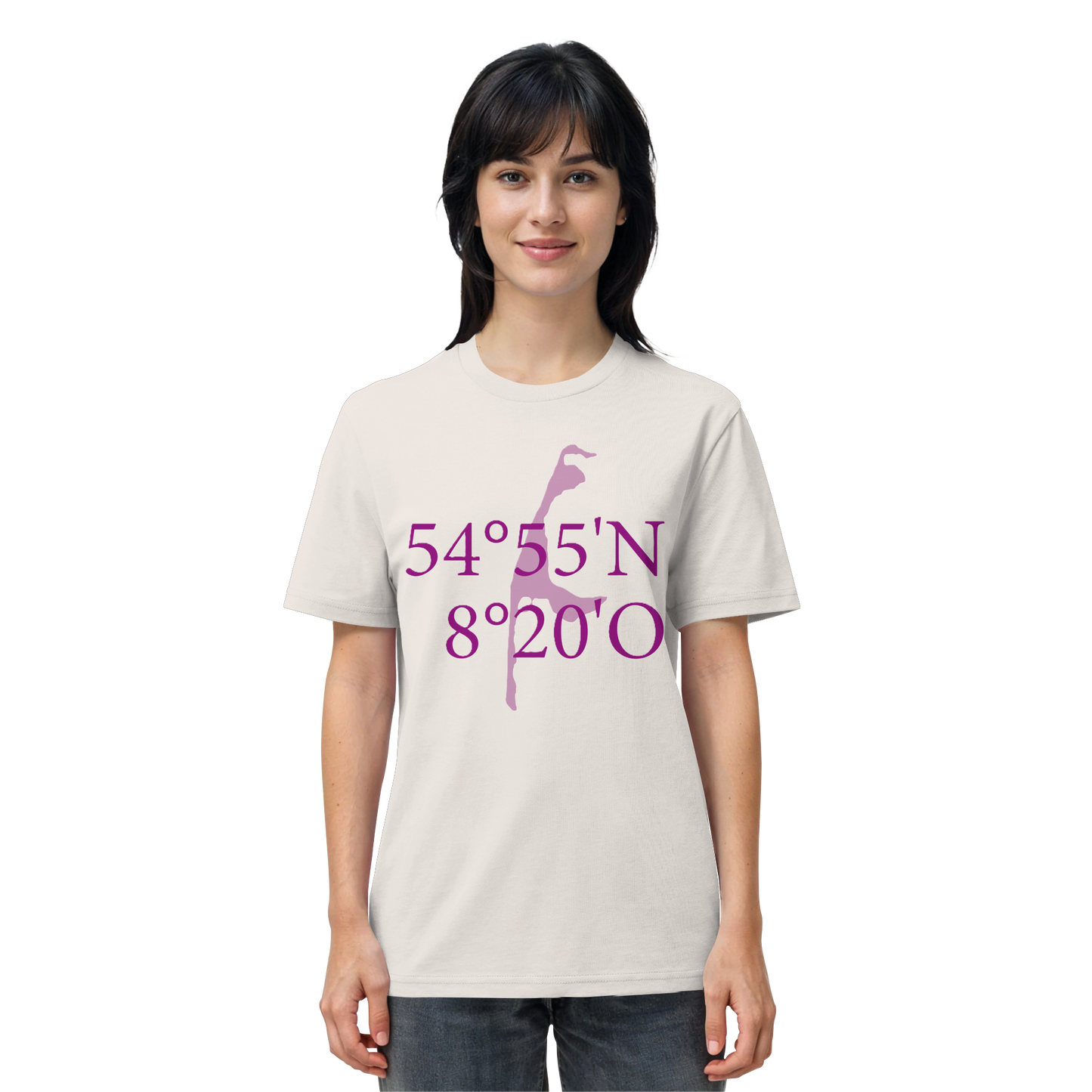 Deine Koordinaten - Basic Shirt