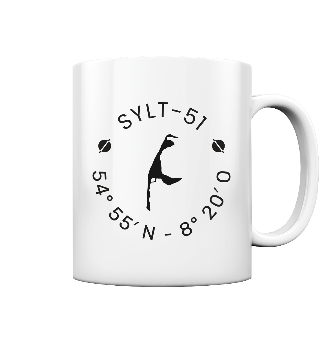 Sylt-51 Crew ~ Dein Heimat Becher - Tasse glossy