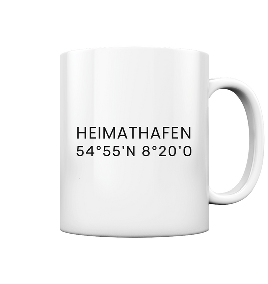 Sylter Heimathafen ~ Dein Heimat Becher - Tasse glossy