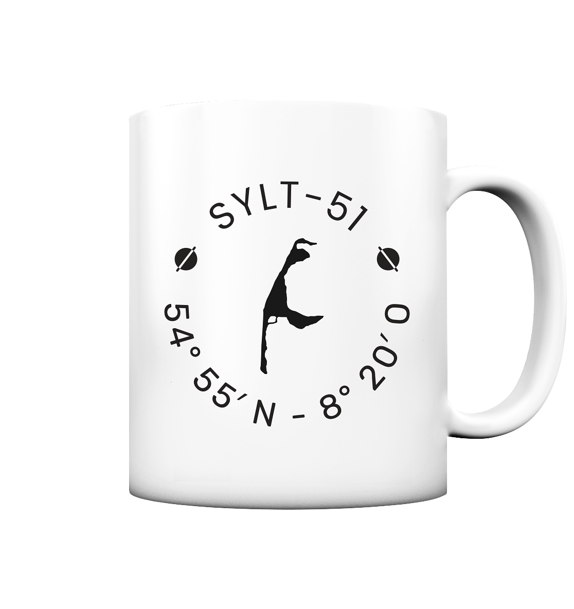 Sylt-51 Crew ~ Dein Heimat Becher - Tasse matt