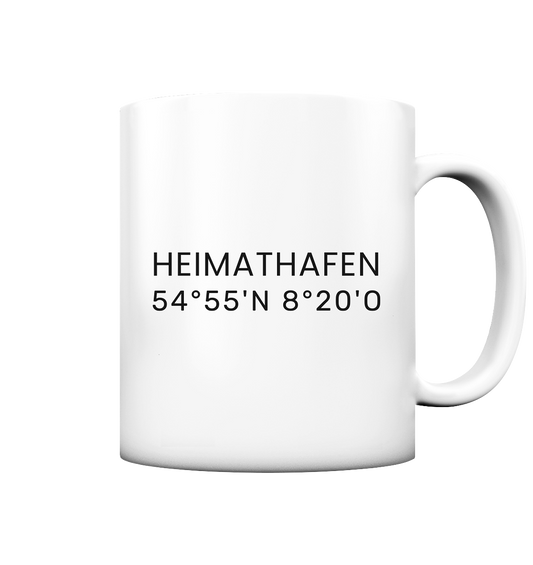 Sylter Heimathafen ~ Dein Heimat Becher - Tasse matt