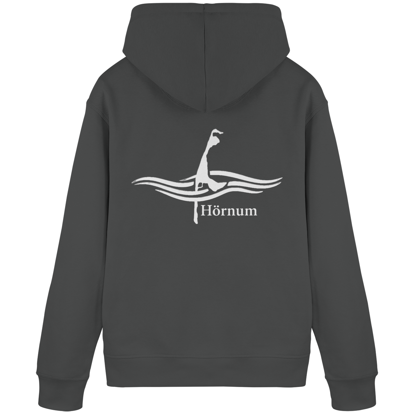maritimes Sylt vom Meer umschlungen - Hörnum Basic Hoodie (hell)