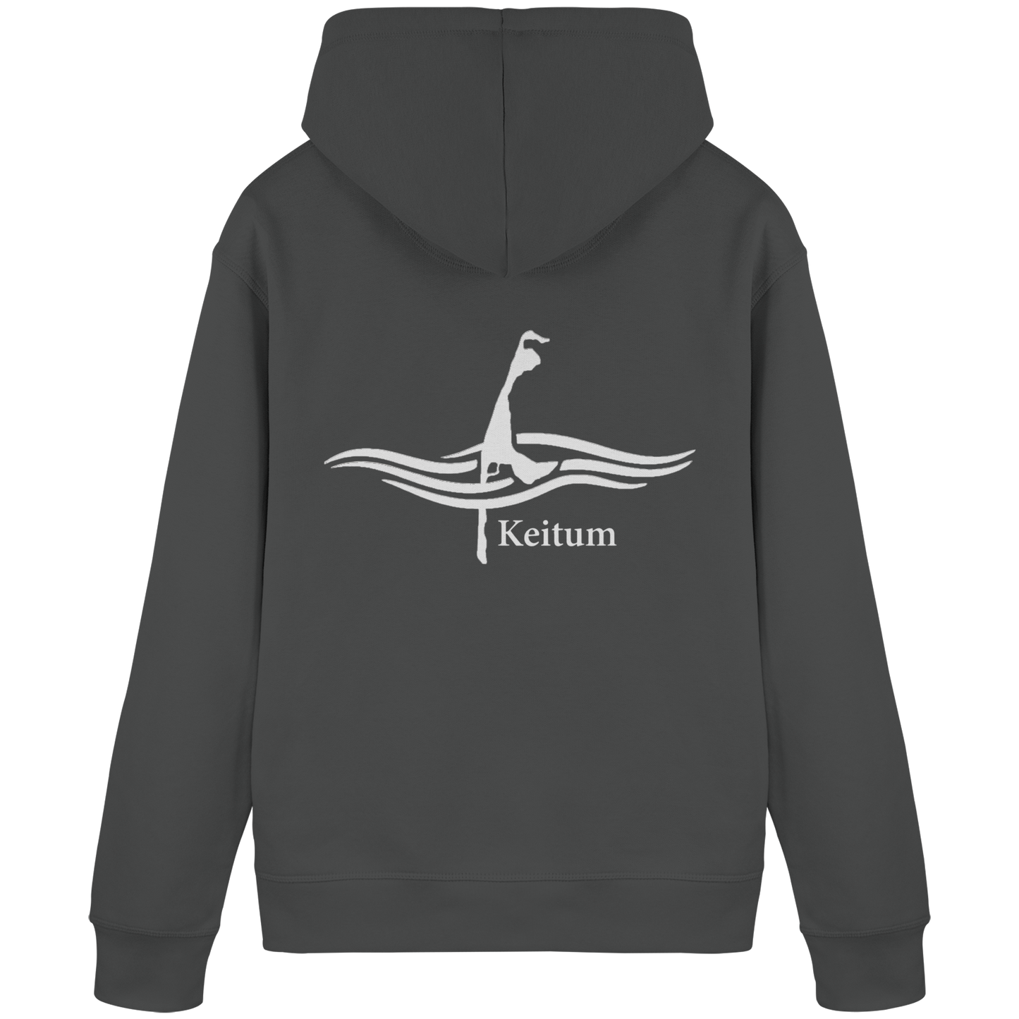 maritimes Sylt vom Meer umschlungen - Keitum Basic Hoodie (hell)