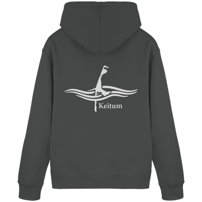 maritimes Sylt vom Meer umschlungen - Keitum Basic Hoodie (hell)