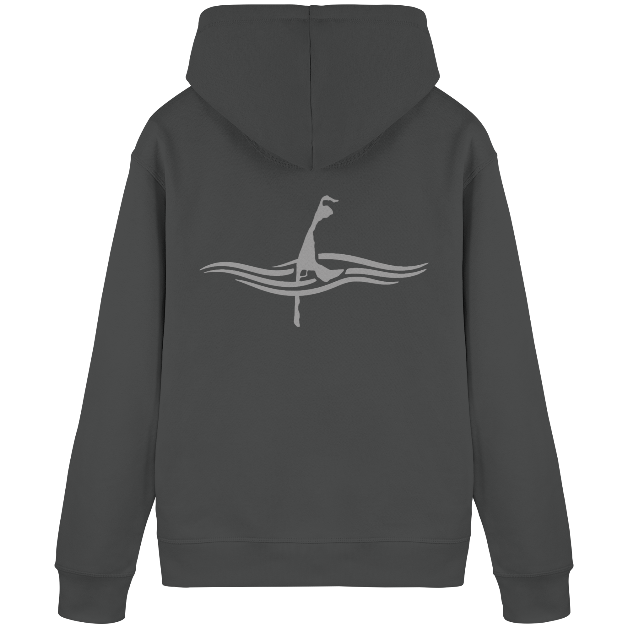 maritimes Sylt vom Meer umschlungen (Rücken) - Basic Hoodie