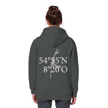Deine Koordinate_Sonderedition_weiß - Basic Hoodie