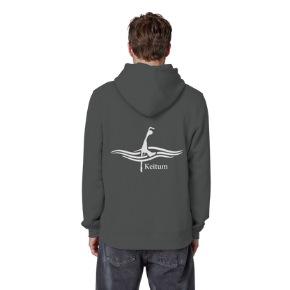 maritimes Sylt vom Meer umschlungen - Keitum Basic Hoodie (hell)