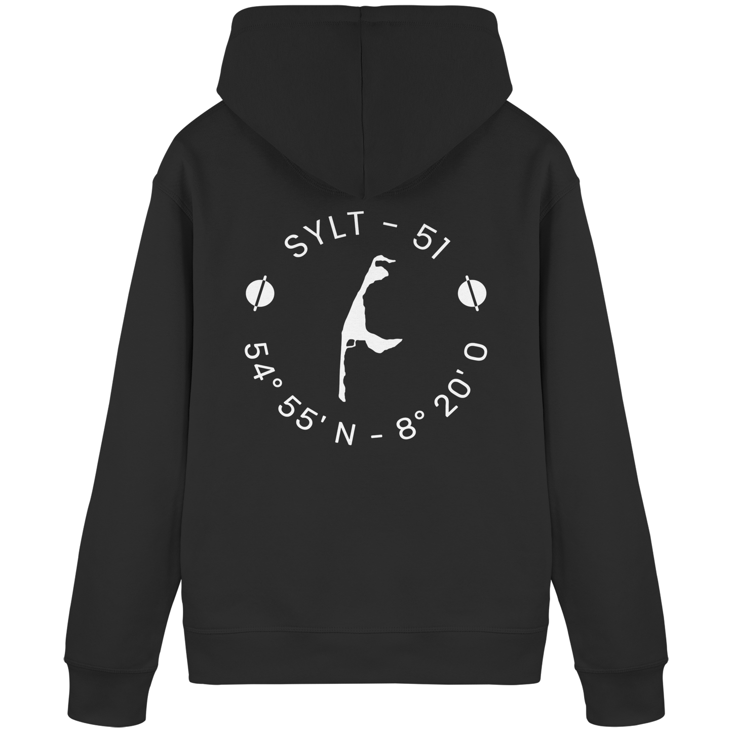 Sylter Heimathafen (rund-back) -  Basic Hoodie