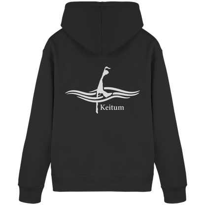 maritimes Sylt vom Meer umschlungen - Keitum Basic Hoodie (hell)