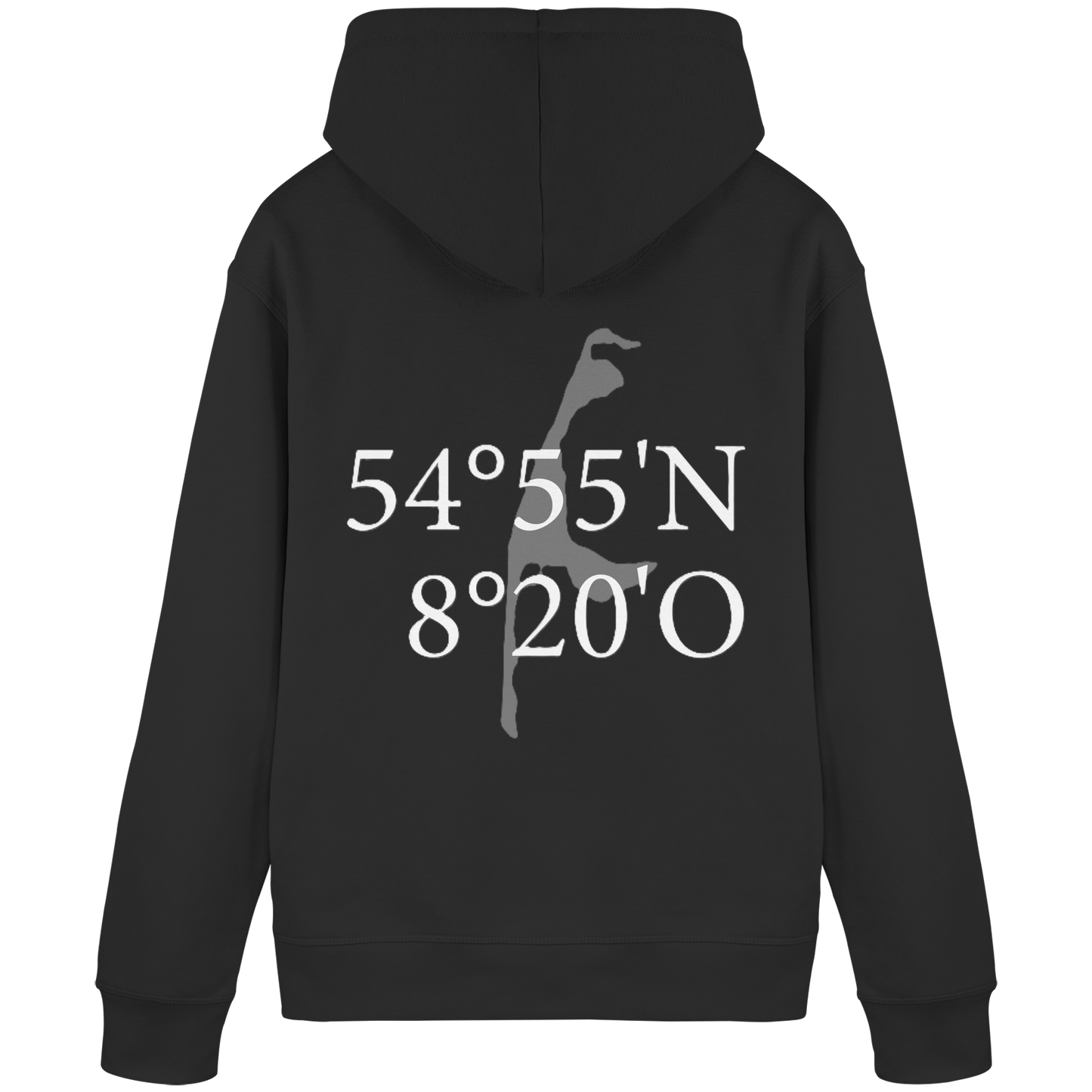 Deine Koordinate_Sonderedition_weiß - Basic Hoodie