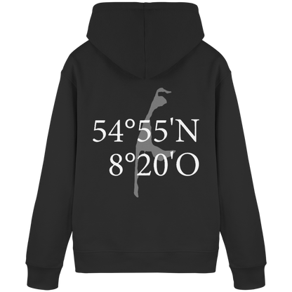Deine Koordinate_Sonderedition_weiß - Basic Hoodie