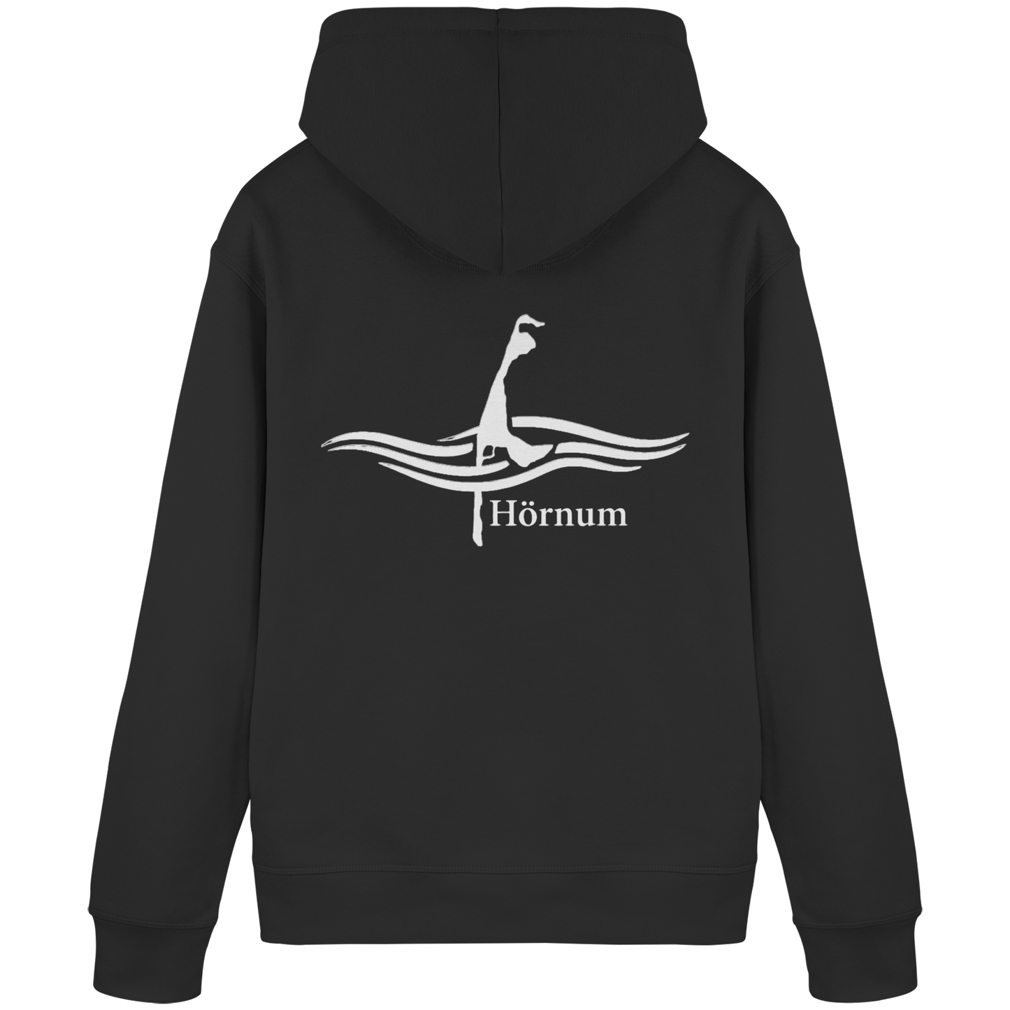 maritimes Sylt vom Meer umschlungen - Hörnum Basic Hoodie (hell)