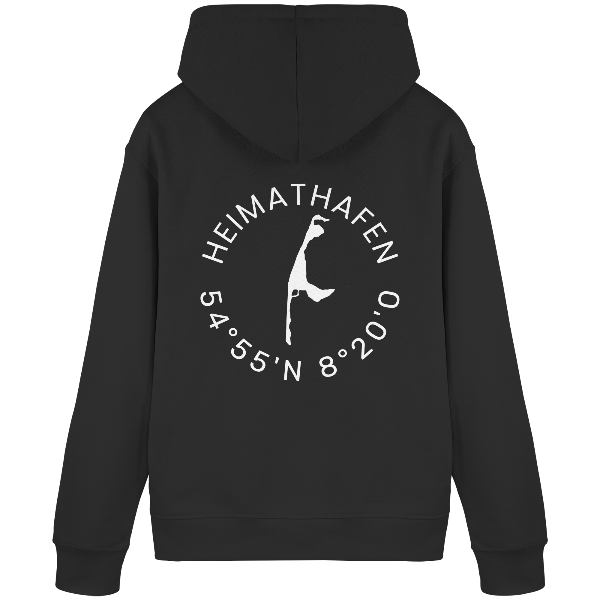 Deine Heimat, dein Hafen, dein Sylt (Hinten) - Basic Hoodie