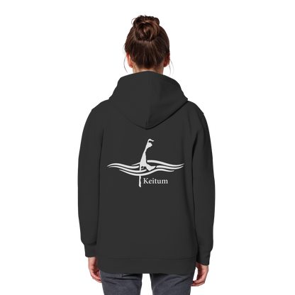 maritimes Sylt vom Meer umschlungen - Keitum Basic Hoodie (hell)