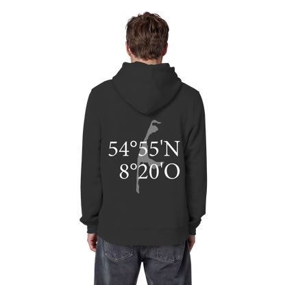 Deine Koordinate_Sonderedition_weiß - Basic Hoodie