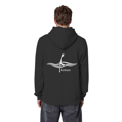 maritimes Sylt vom Meer umschlungen - Keitum Basic Hoodie (hell)