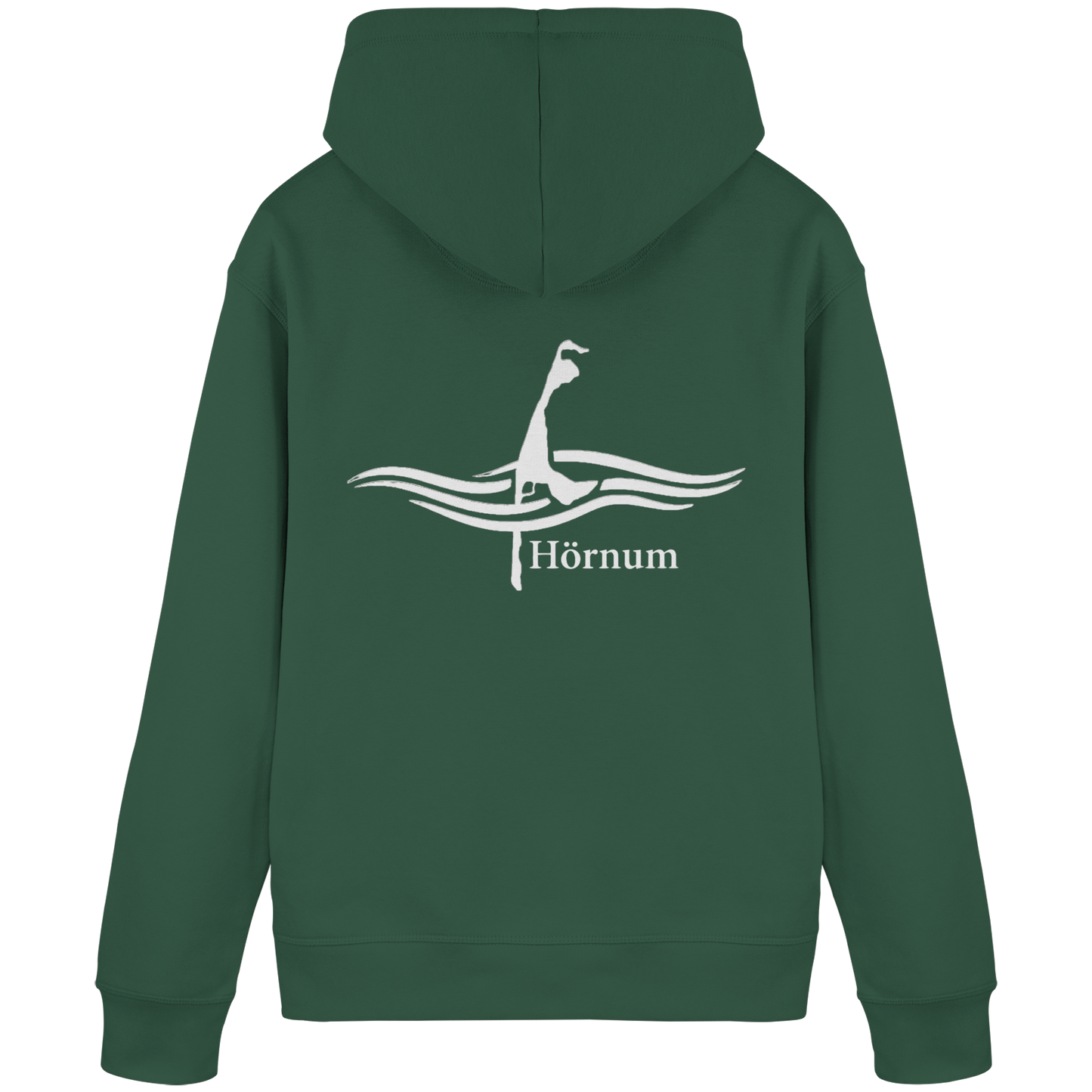 maritimes Sylt vom Meer umschlungen - Hörnum Basic Hoodie (hell)