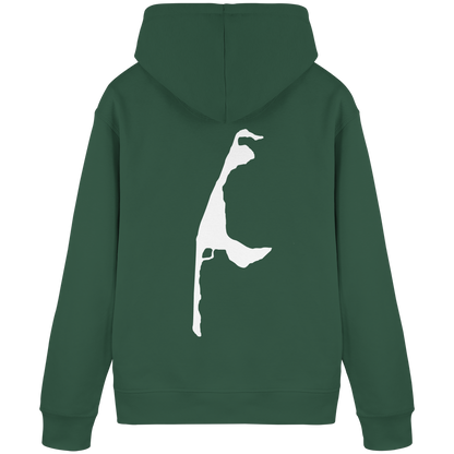 Heimat Sylt - deine Koordinate_Insel_only - Basic Hoodie