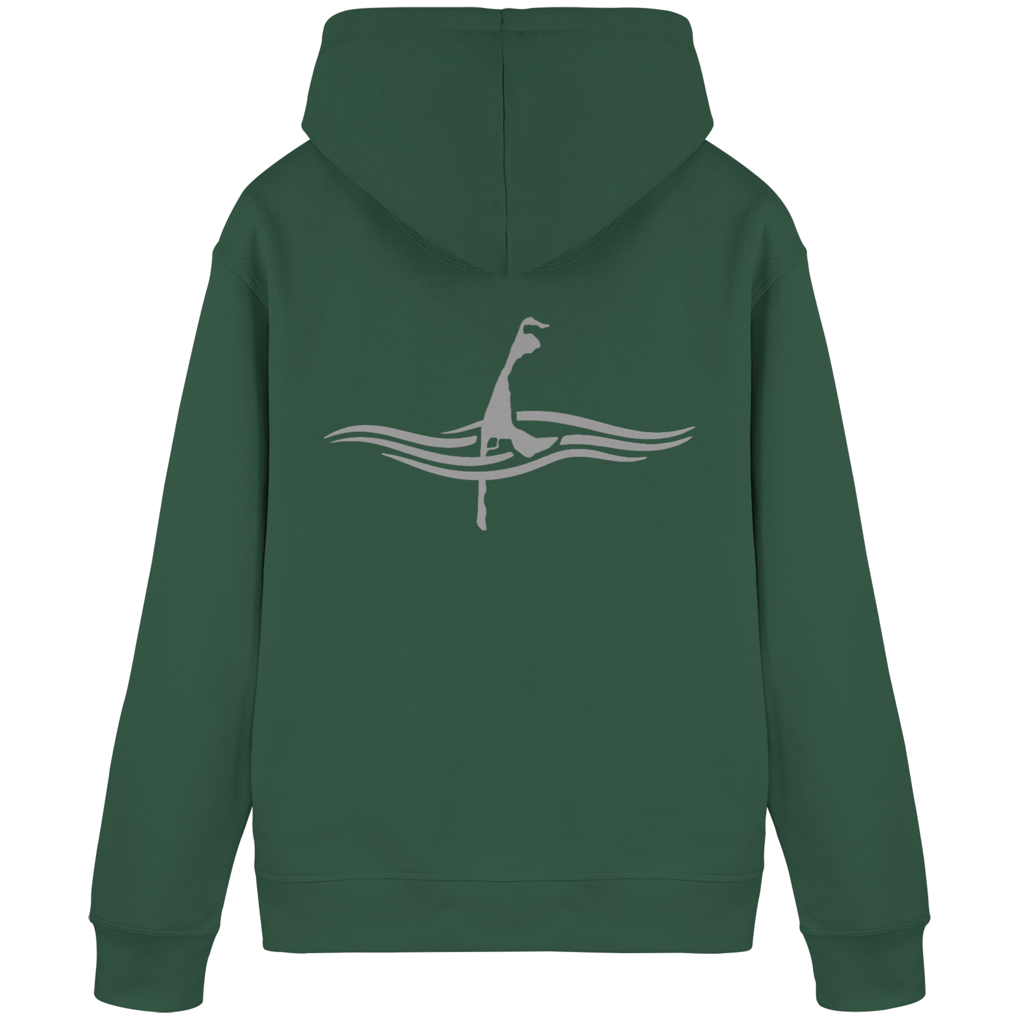 maritimes Sylt vom Meer umschlungen (Rücken) - Basic Hoodie