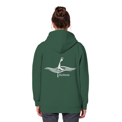 maritimes Sylt vom Meer umschlungen - Keitum Basic Hoodie (hell)