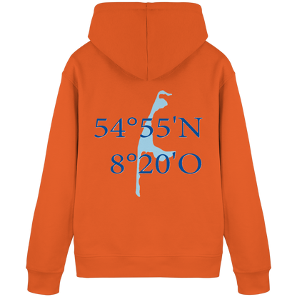 Deine Koordinaten_blau - Basic Hoodie